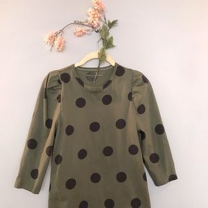 Polka dot top